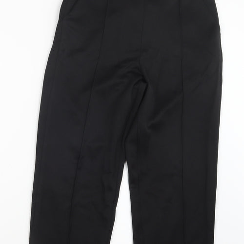 Bm Collection Womens Black    Trousers Size 10 L24 in