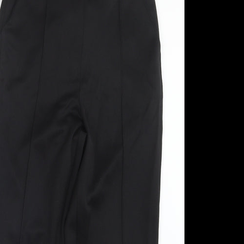 Bm Collection Womens Black    Trousers Size 10 L24 in
