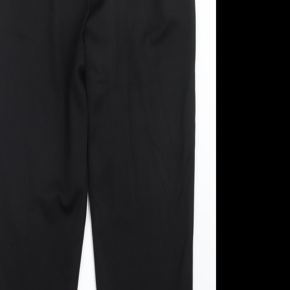 BM Womens Black   Trousers  Size 12 L24 in