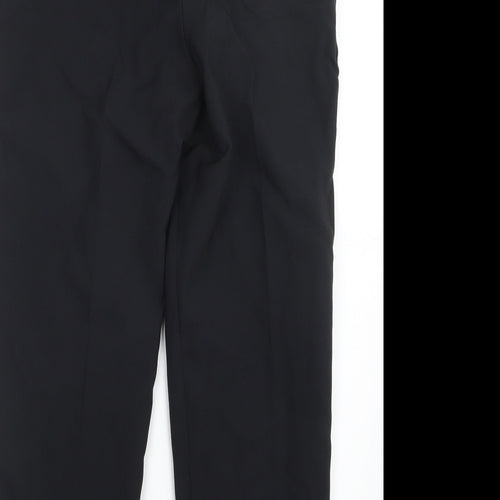 Slimma Womens Black   Trousers  Size 12 L26 in