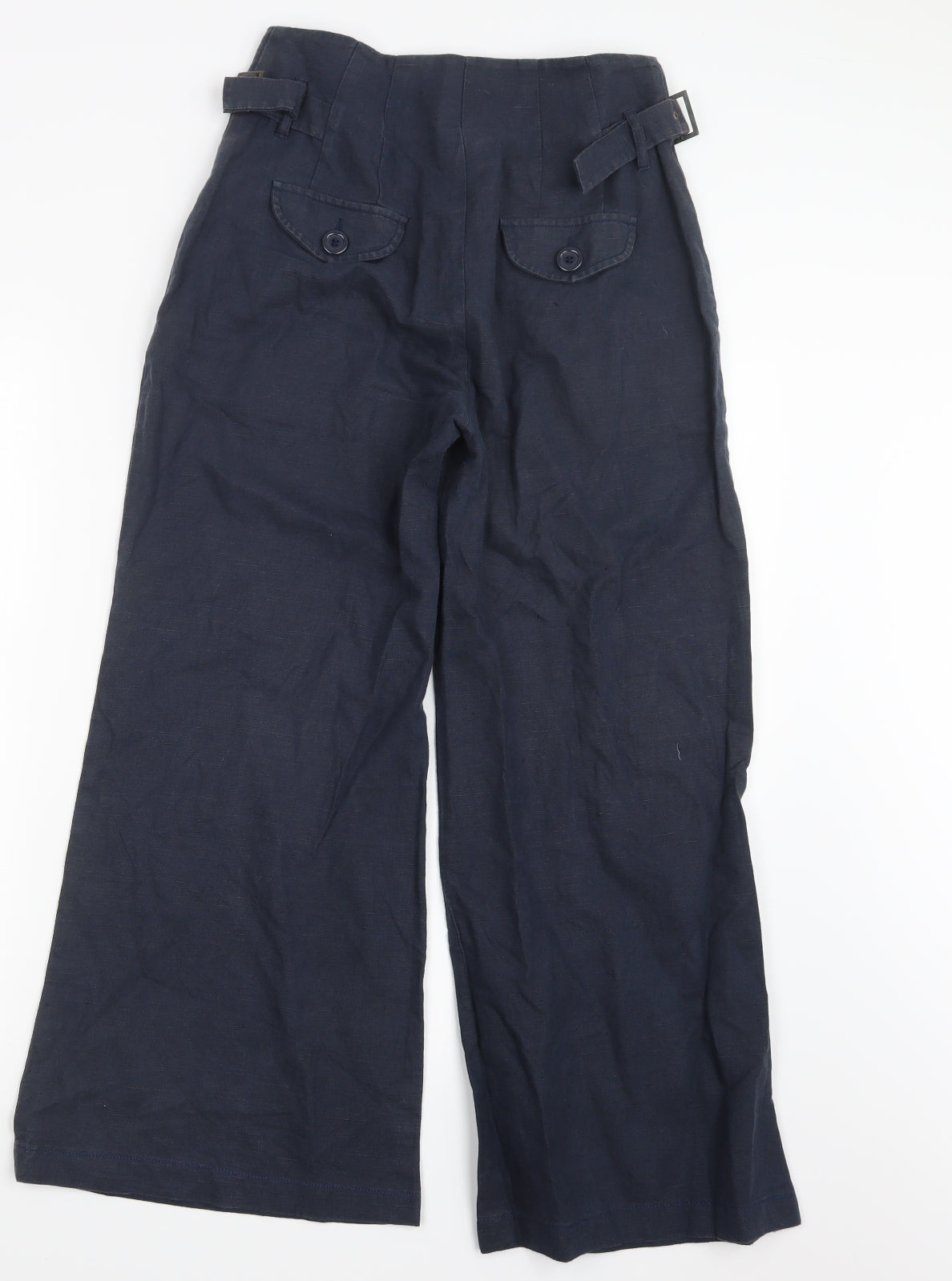 NEXT Womens Blue   Trousers  Size 8 L27 in