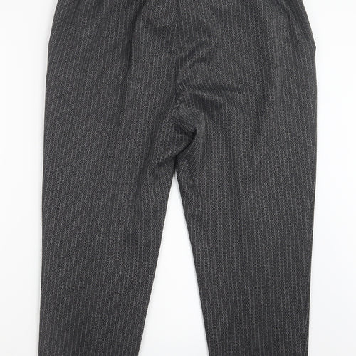 Marks and Spencer Womens Grey   Trousers  Size 18 L25 in