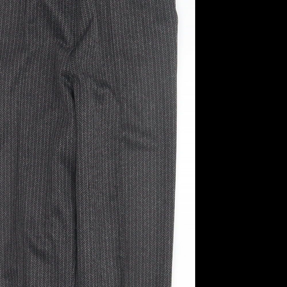 Marks and Spencer Womens Grey   Trousers  Size 18 L25 in