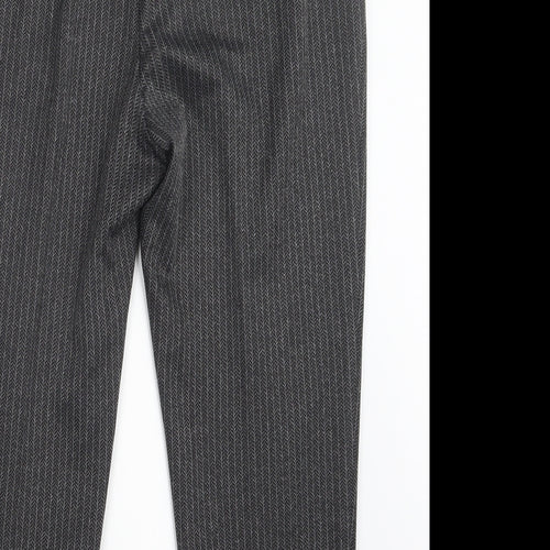 Marks and Spencer Womens Grey   Trousers  Size 18 L25 in
