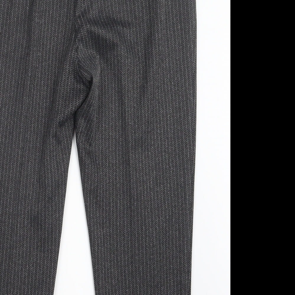 Marks and Spencer Womens Grey   Trousers  Size 18 L25 in