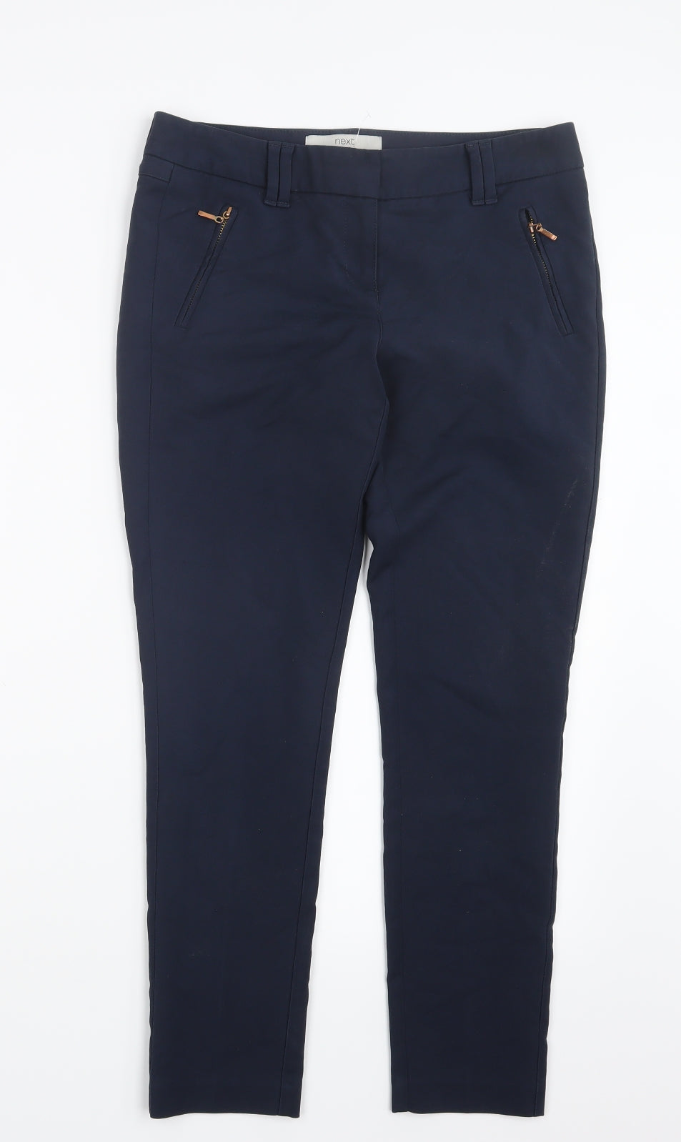 NEXT Womens Blue   Trousers  Size 8 L26 in