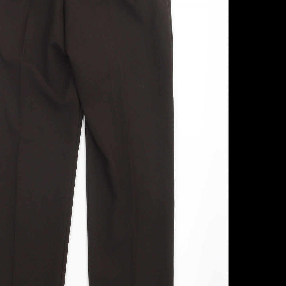 Preworn Womens Brown   Trousers  Size 10 L25 in
