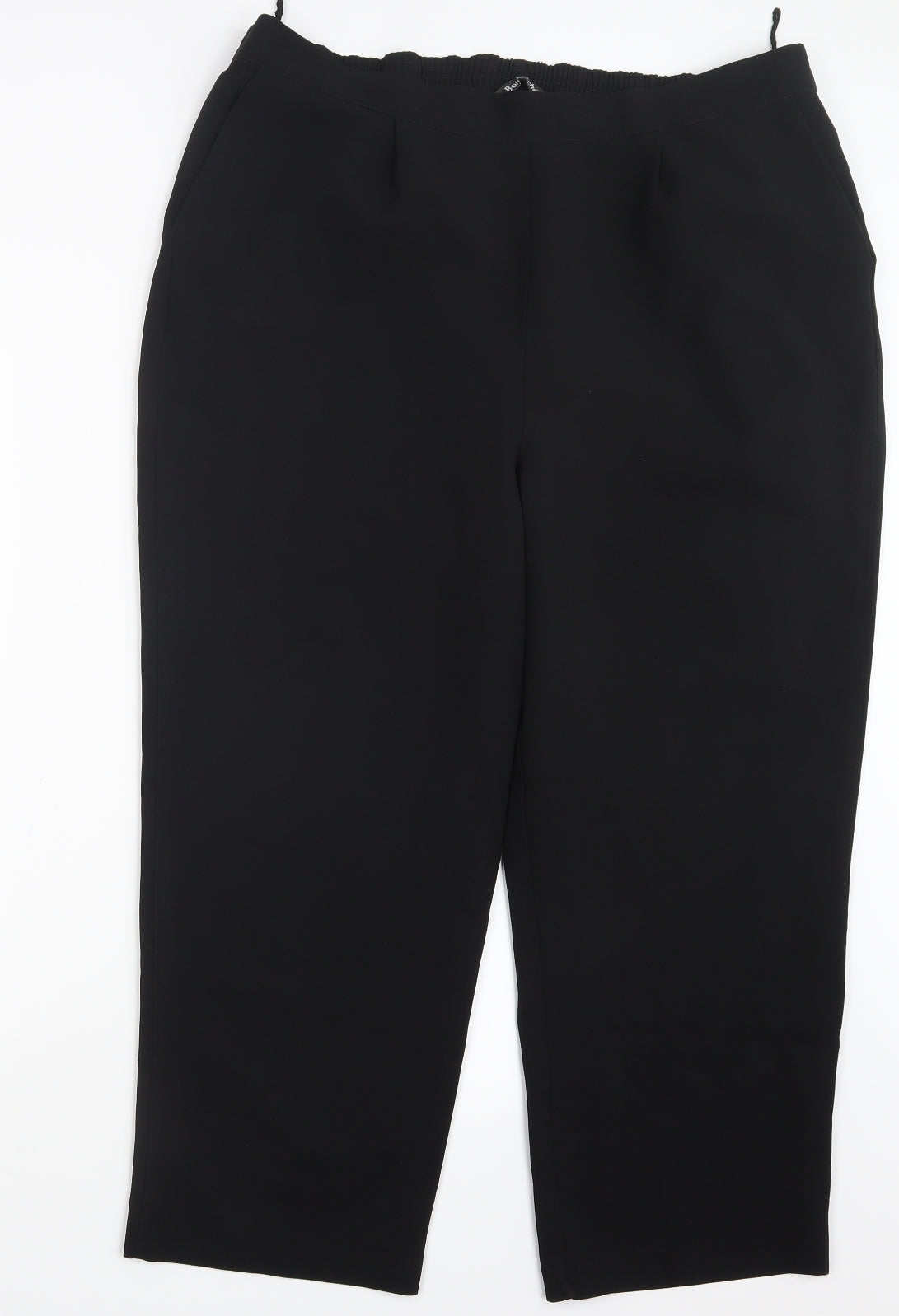 Bonmarché Womens Black   Trousers  Size 18 L24 in