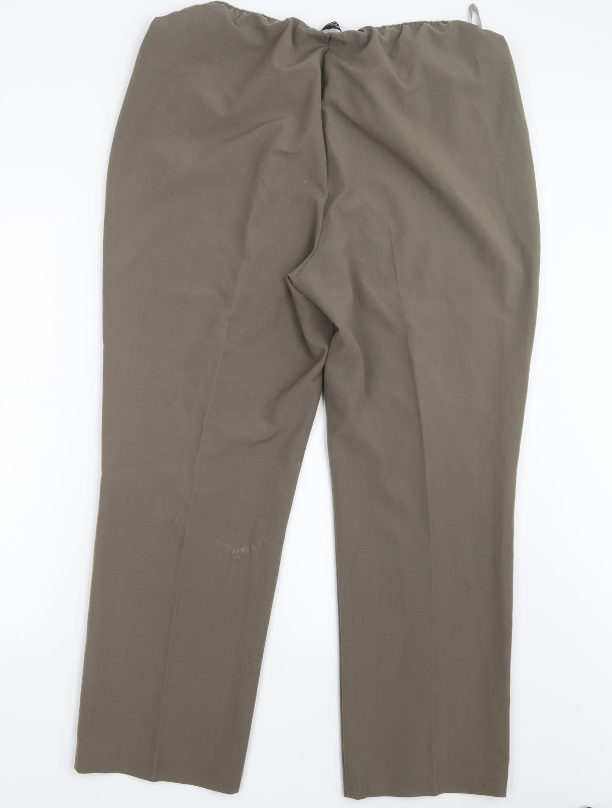 Bm Collection Womens Green   Trousers  Size 20 L28.5 in