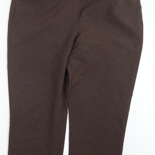 Bonmarché Womens Brown   Trousers  Size 20 L27 in