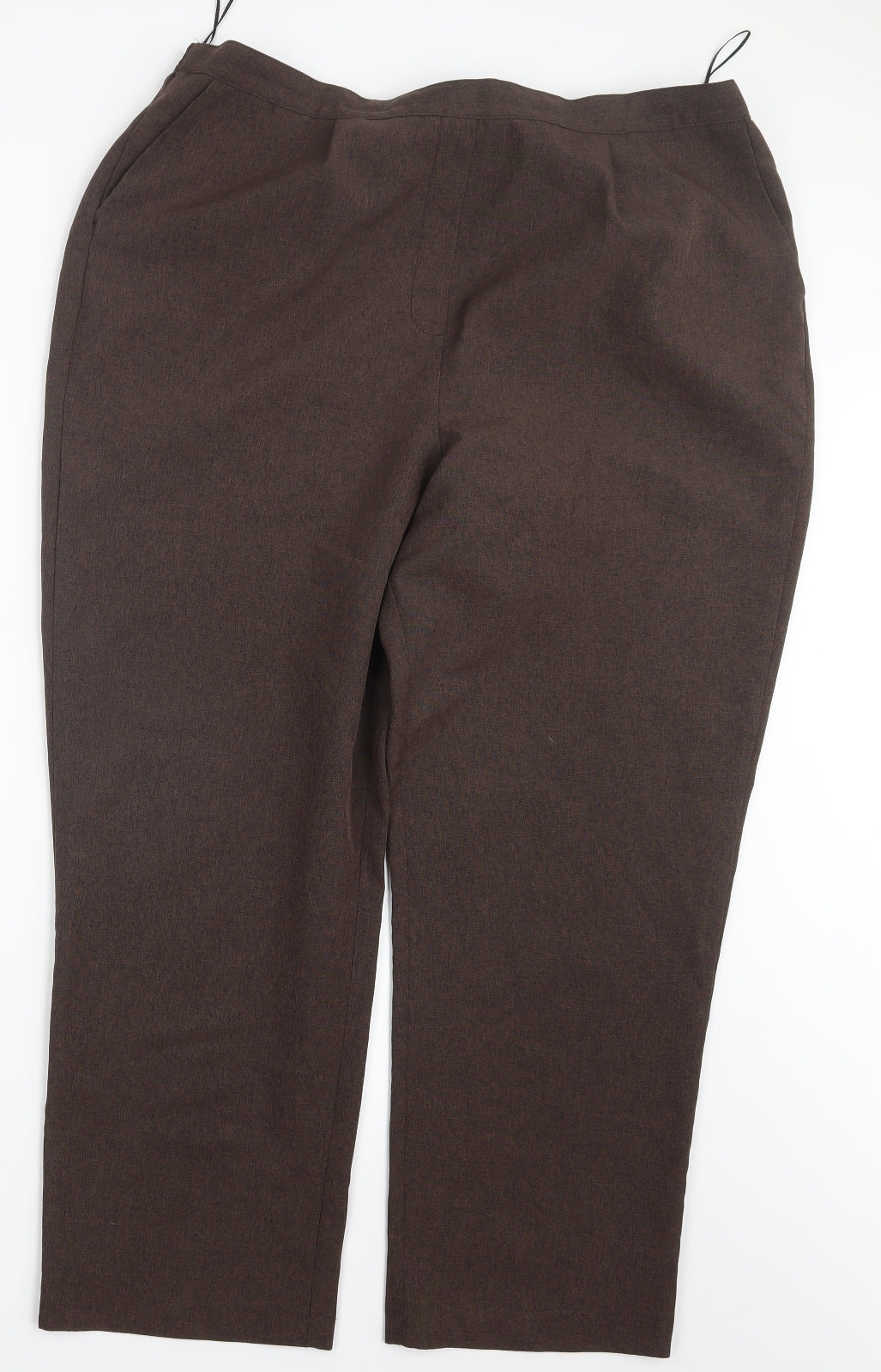 Bonmarché Womens Brown   Trousers  Size 20 L27 in