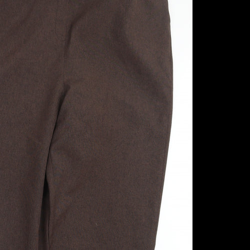Bonmarché Womens Brown   Trousers  Size 20 L27 in