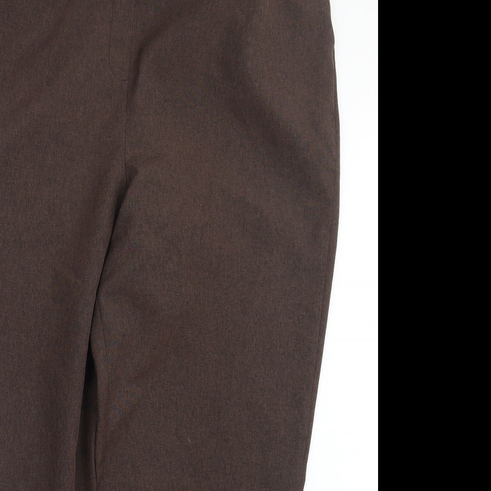 Bonmarché Womens Brown   Trousers  Size 20 L27 in