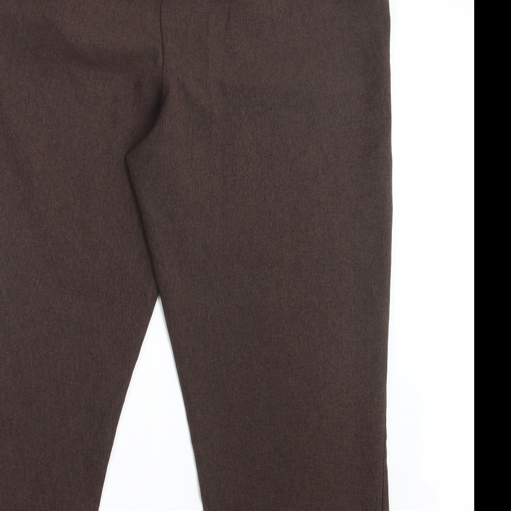 Bonmarché Womens Brown   Trousers  Size 20 L27 in