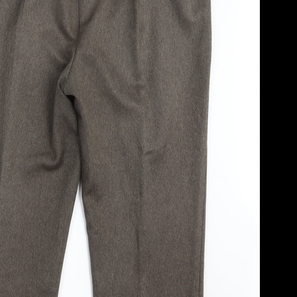 BHS Womens Brown   Trousers  Size 18 L24 in