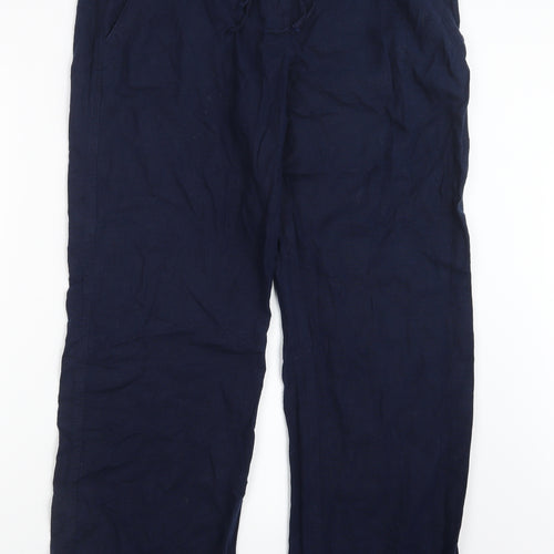 NEXT Womens Blue   Trousers  Size 14 L30 in