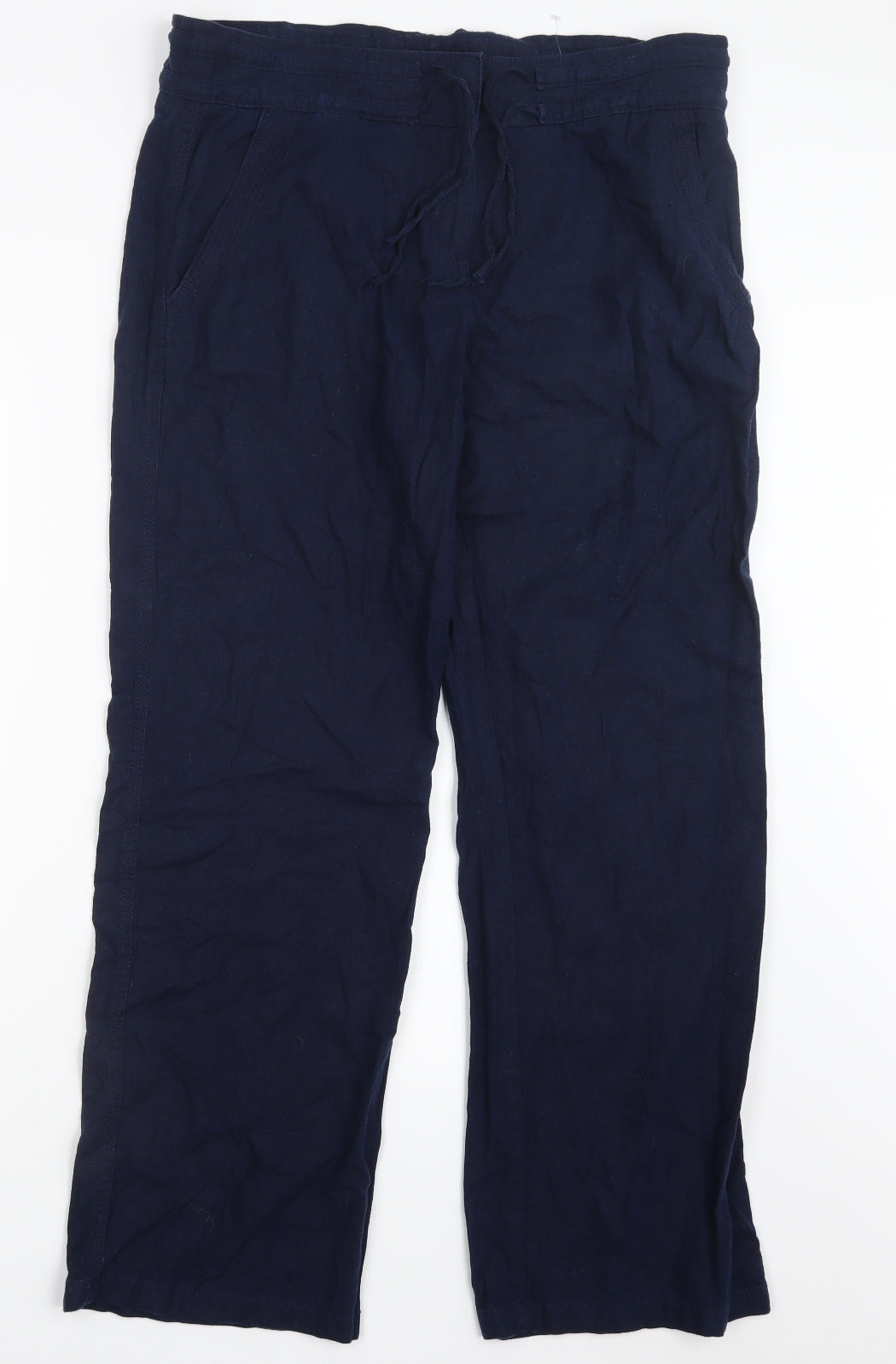 NEXT Womens Blue   Trousers  Size 14 L30 in