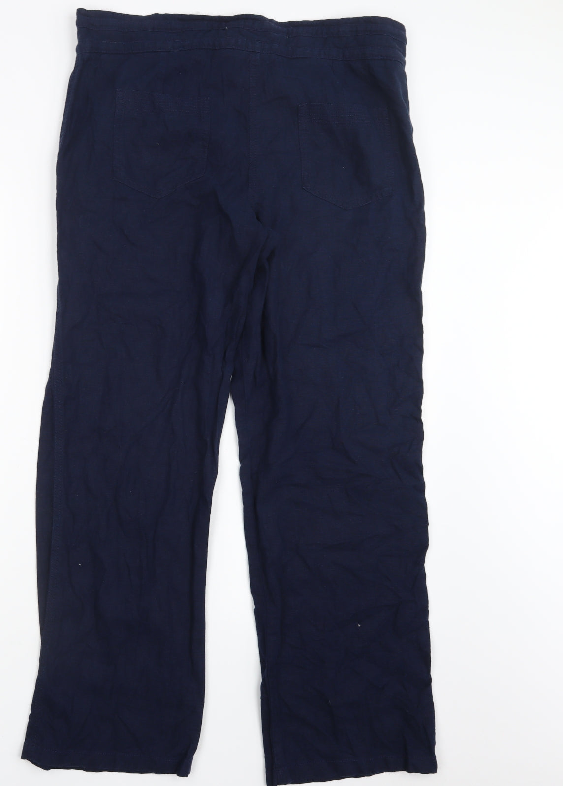 NEXT Womens Blue   Trousers  Size 14 L30 in