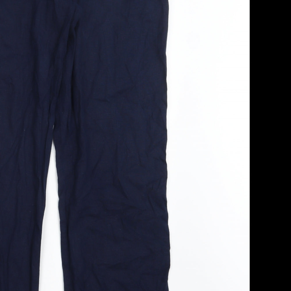 NEXT Womens Blue   Trousers  Size 14 L30 in