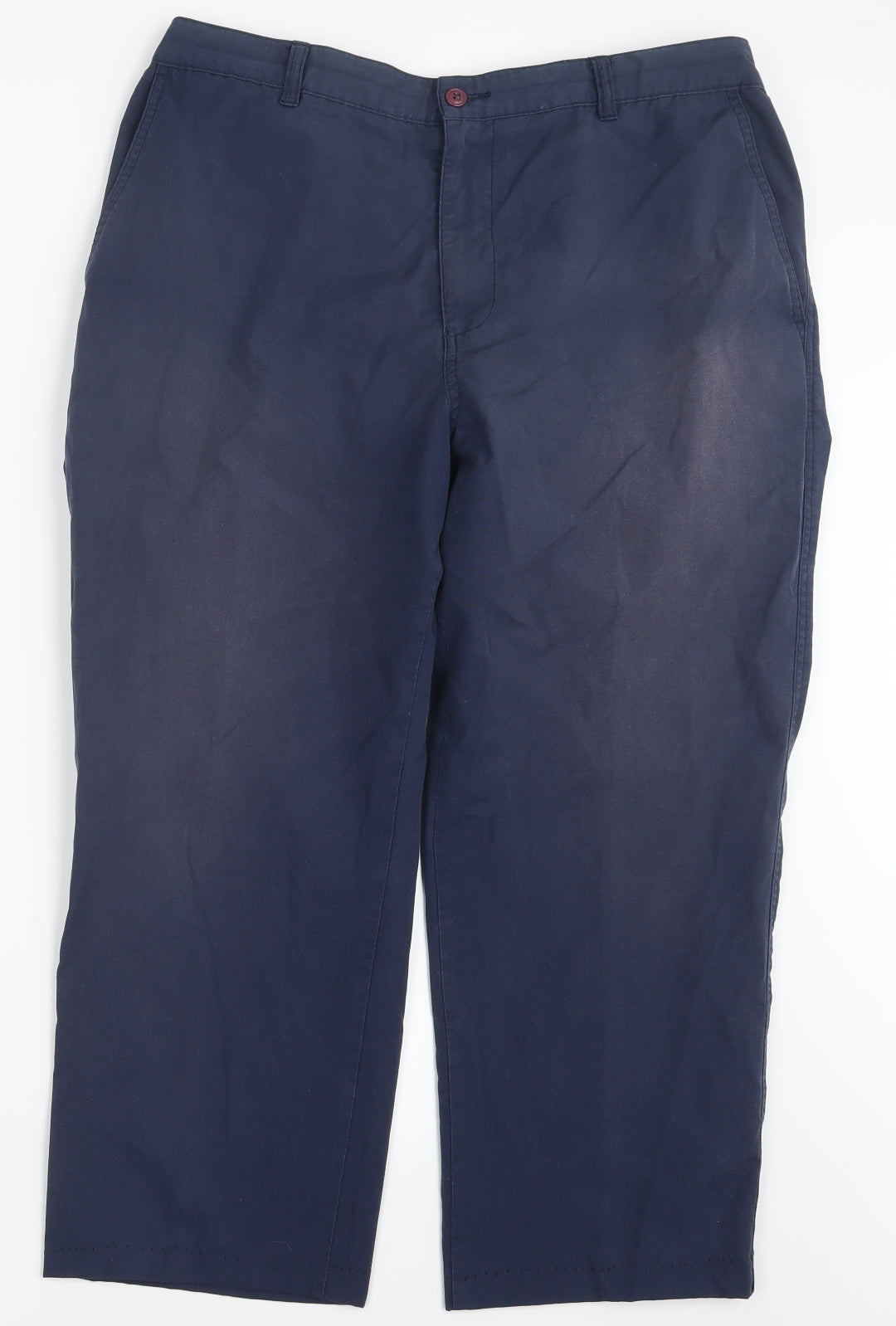 Essentials Womens Blue   Trousers  Size 34 in L24 in