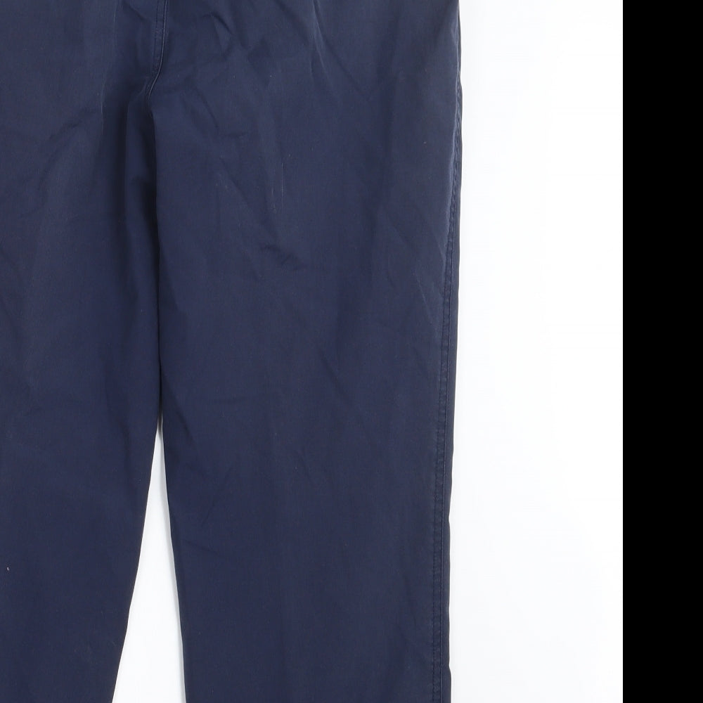 Essentials Womens Blue   Trousers  Size 34 in L24 in