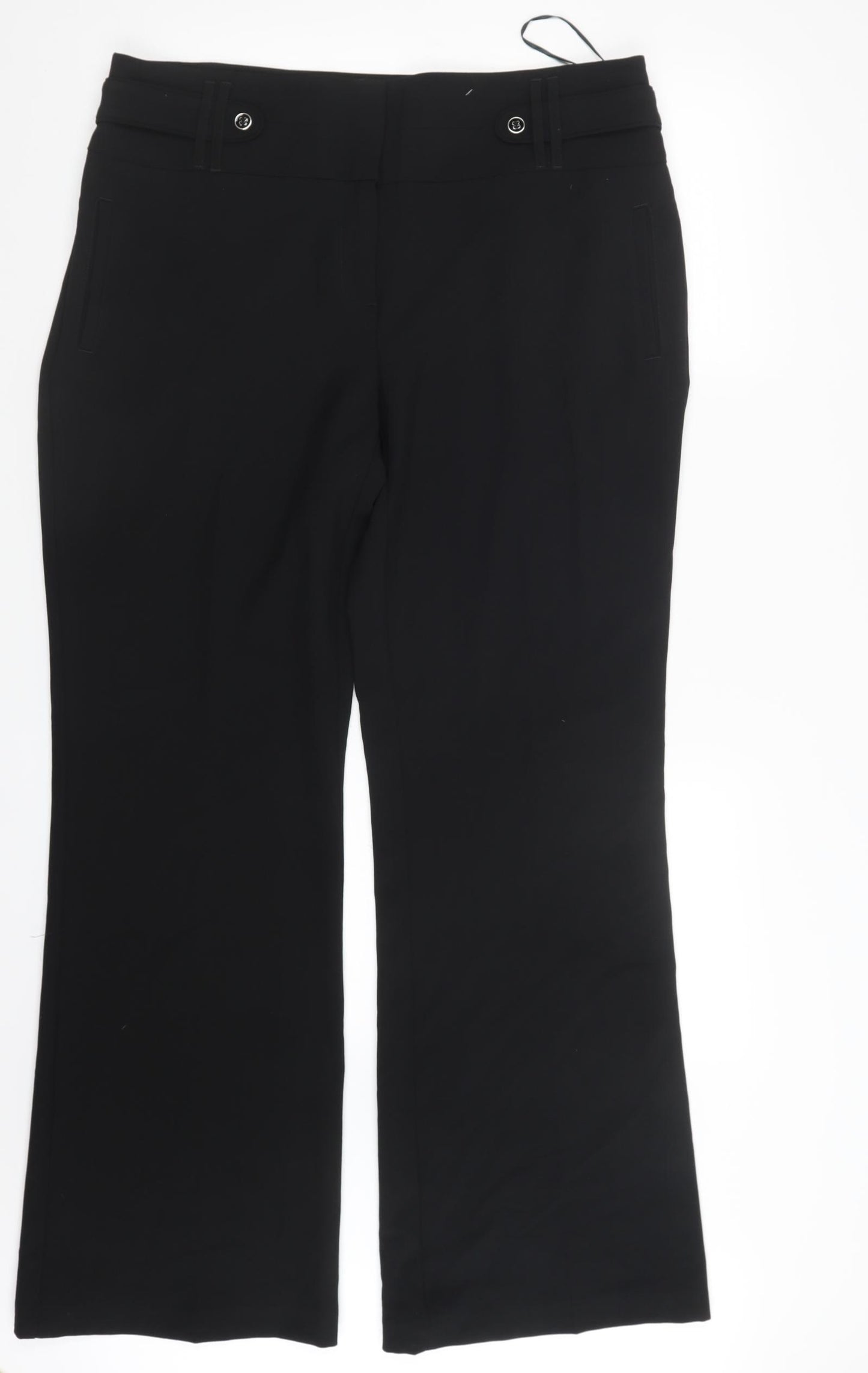 George Womens Black   Trousers  Size 16 L32 in