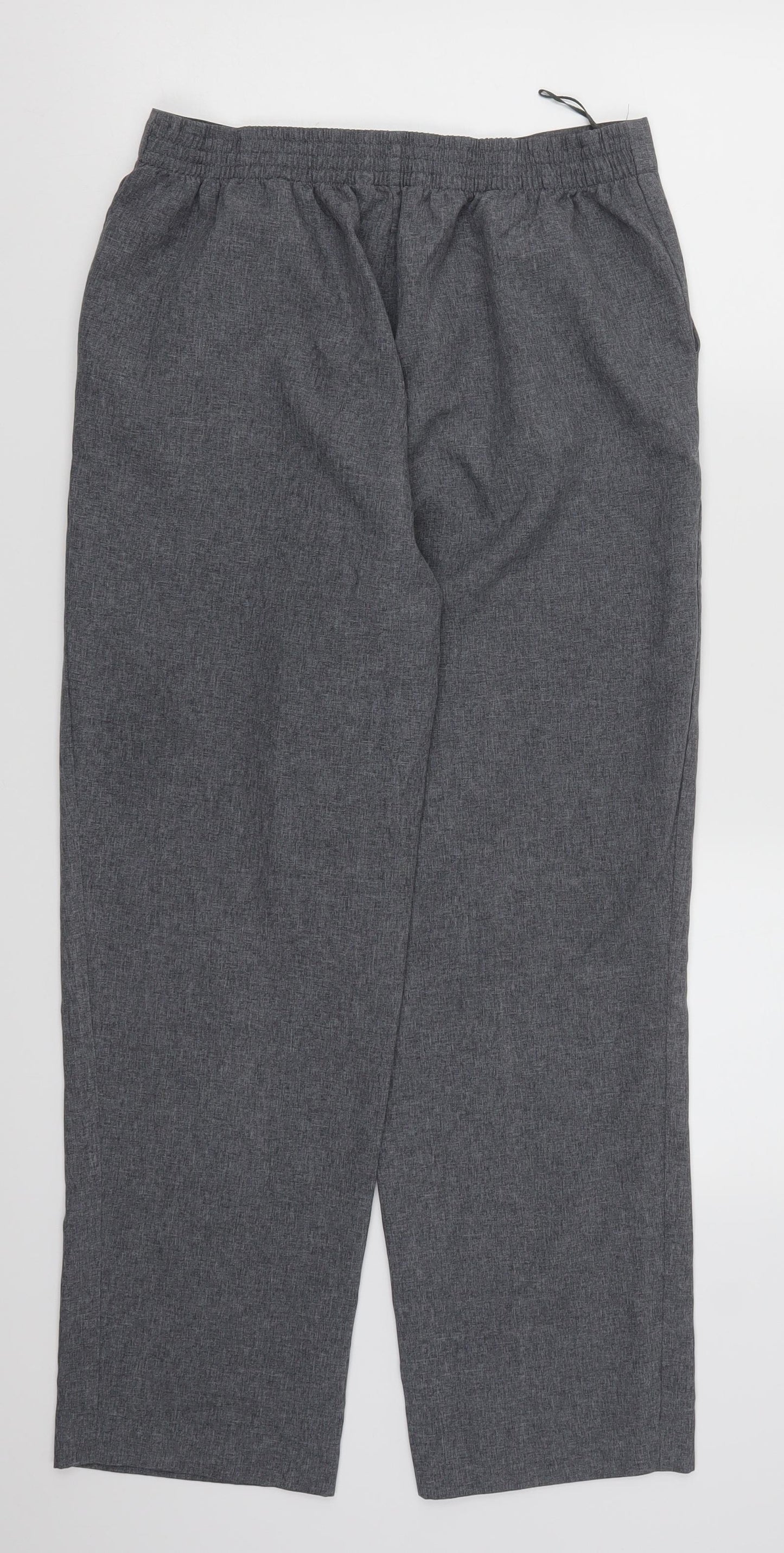 Bonmarché Womens Grey   Trousers  Size 12 L26.5 in