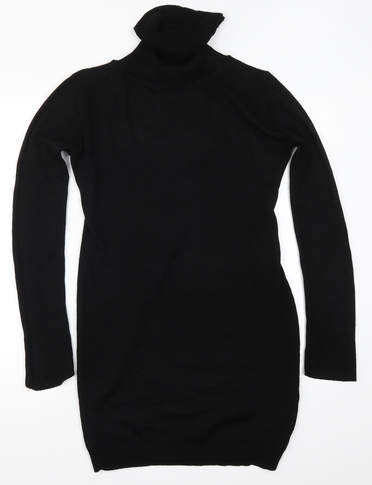 Boohoo Womens Black   Jumper Dress  Size 12