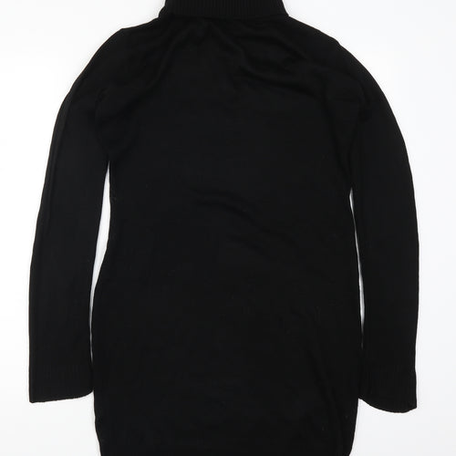 Boohoo Womens Black   Jumper Dress  Size 12