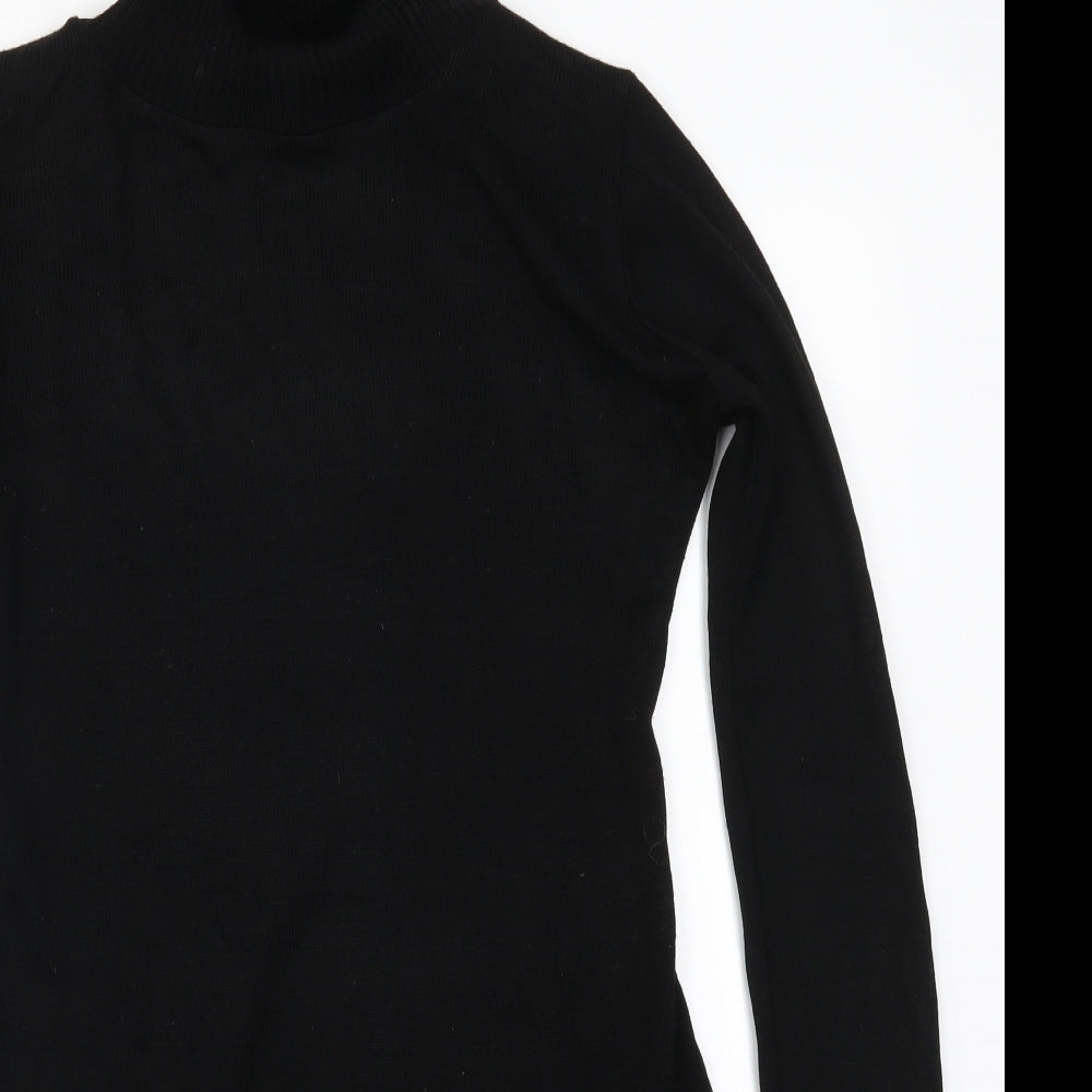 Boohoo Womens Black   Jumper Dress  Size 12