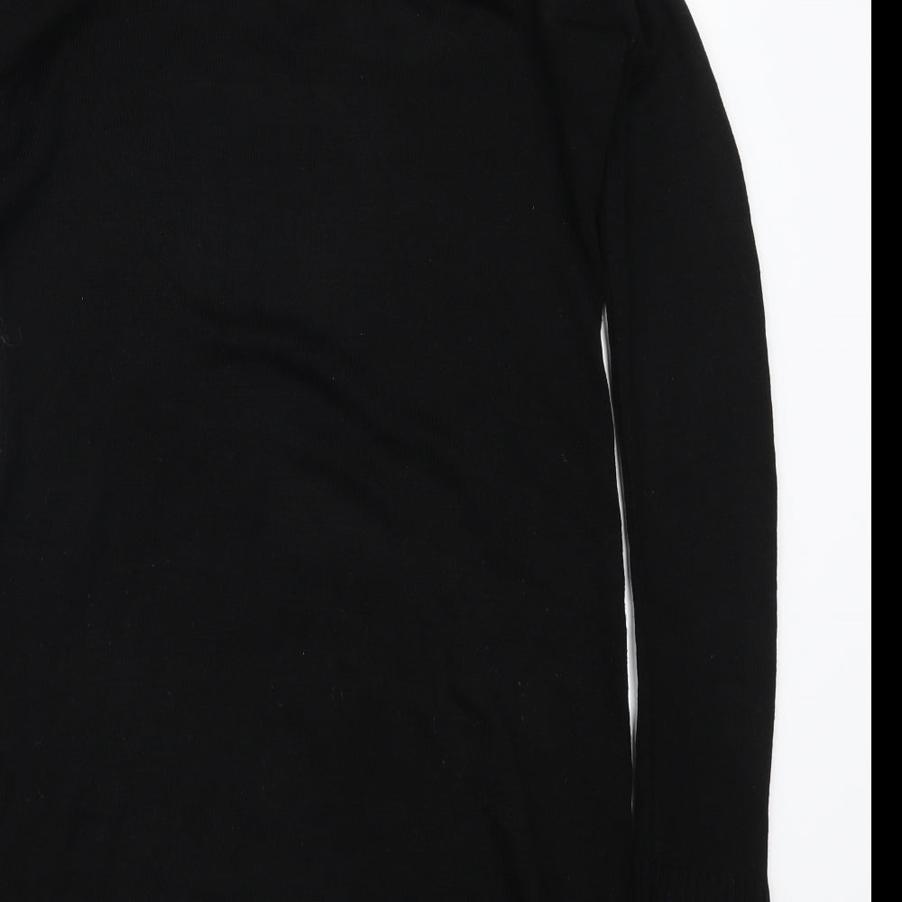 Boohoo Womens Black   Jumper Dress  Size 12