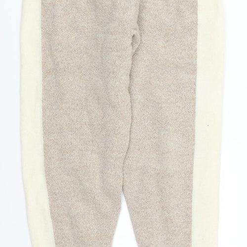 ASOS Womens Beige Striped  Sweatpants Trousers Size 24 in L25 in