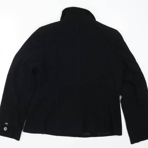 Planet Womens Black   Jacket Suit Jacket Size 14