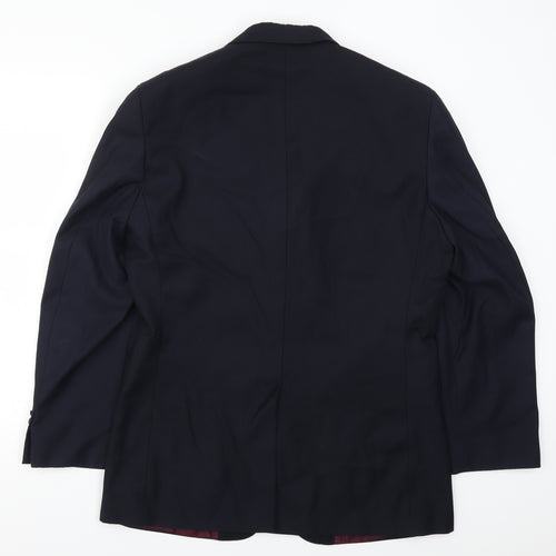 Greenwoods Mens Blue   Jacket Suit Jacket Size 38