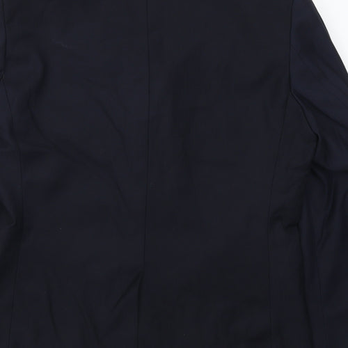 Greenwoods Mens Blue   Jacket Suit Jacket Size 38