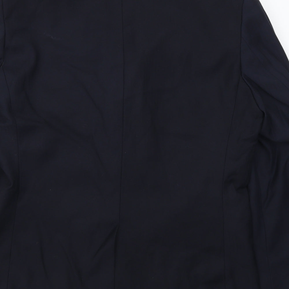 Greenwoods Mens Blue   Jacket Suit Jacket Size 38