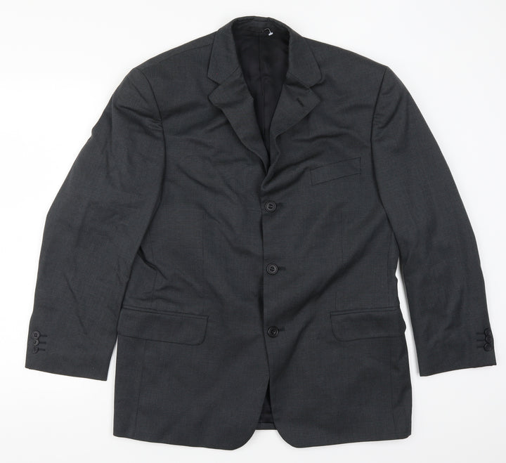 Scott & Taylor Mens Grey   Jacket Suit Jacket Size 38