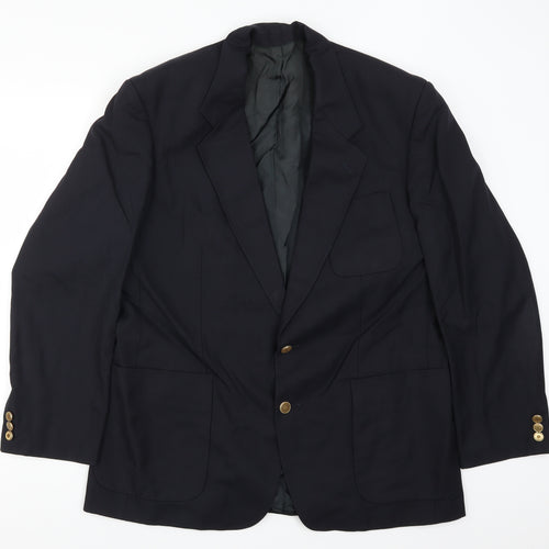 Marks and Spencer Mens Blue   Jacket Suit Jacket Size 42