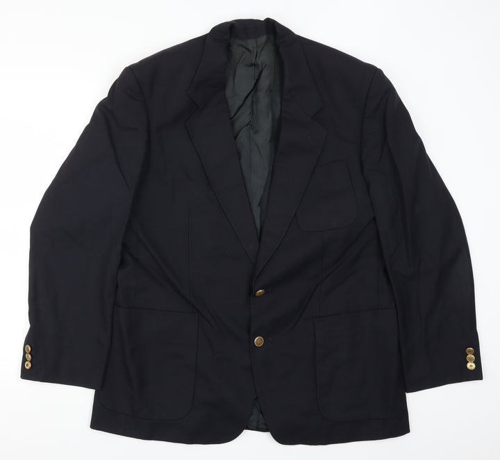 Marks and Spencer Mens Blue   Jacket Suit Jacket Size 42