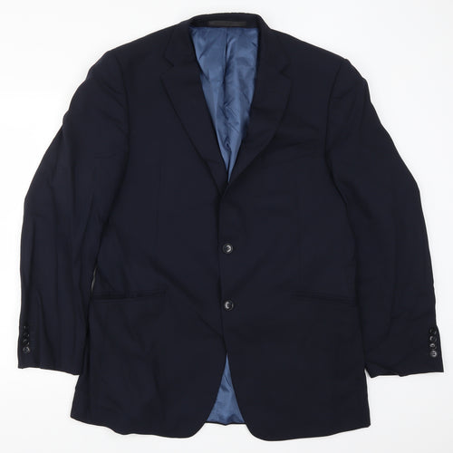 Marks and Spencer Mens Blue   Jacket Suit Jacket Size 42
