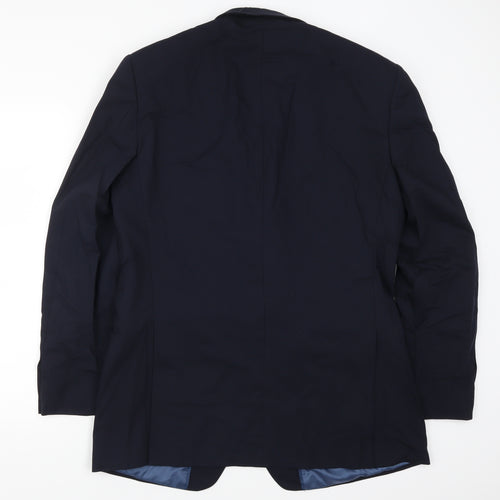 Marks and Spencer Mens Blue   Jacket Suit Jacket Size 42
