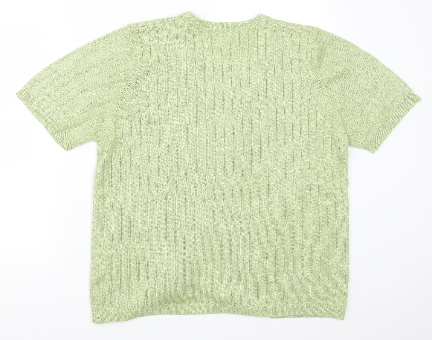 Preworn Womens Green   Cardigan Jumper Size S