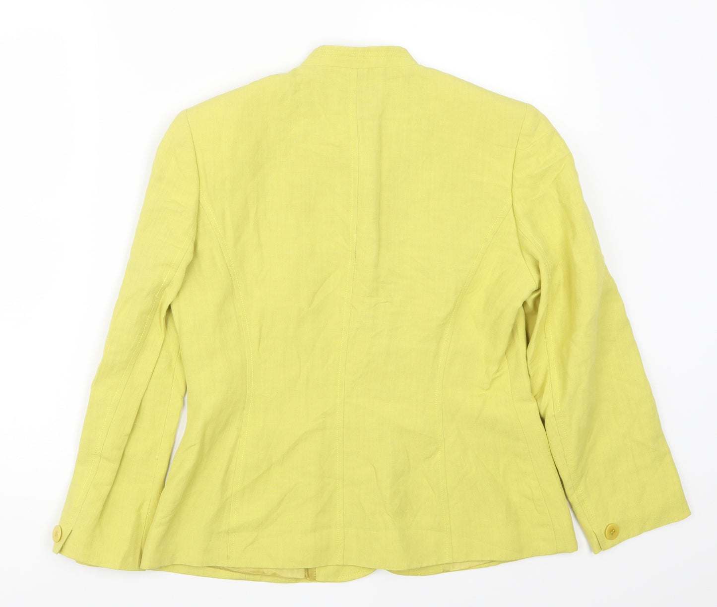 Precis Womens Yellow   Jacket  Size 10