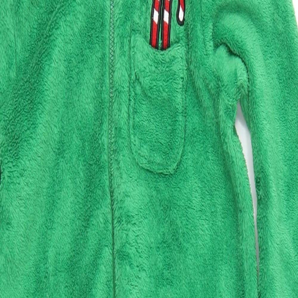 Primark Girls Multicoloured Striped  Top One Piece Size 4-5 Years  - Elf Christmas