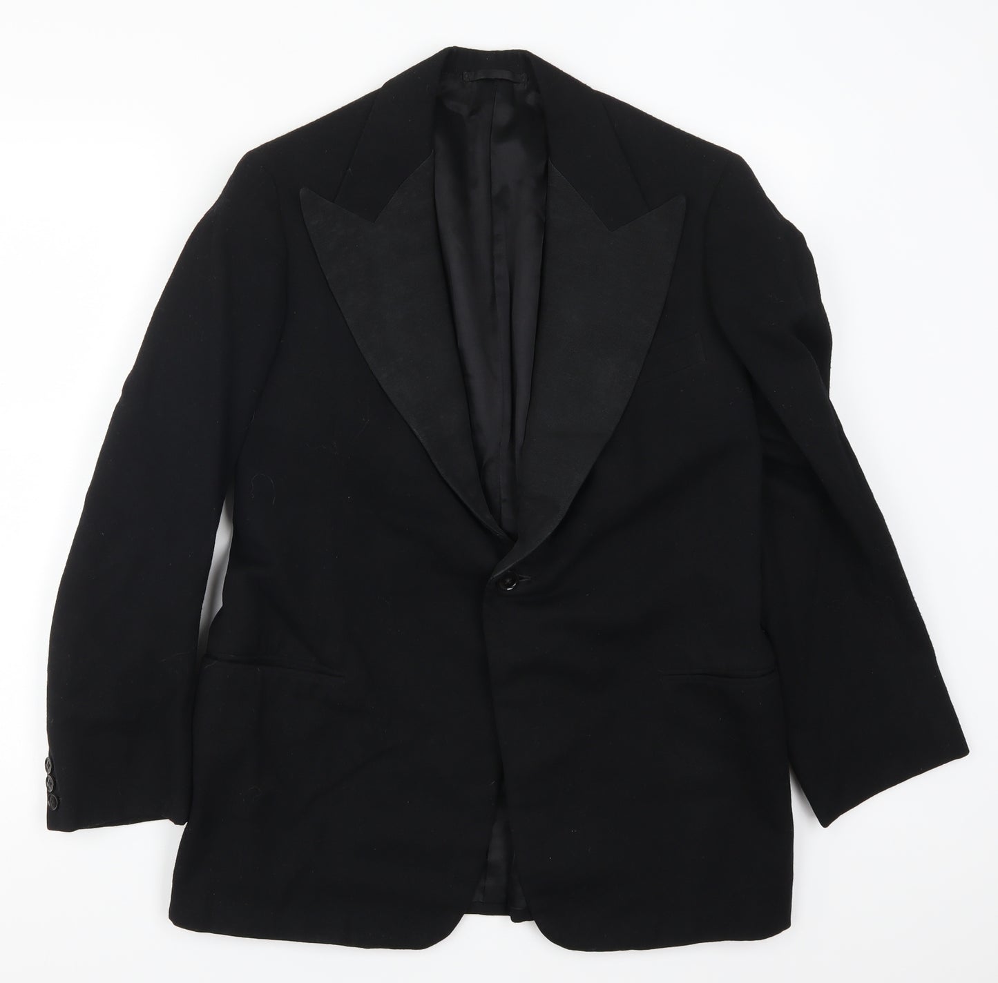 Burton Mens Black   Jacket Suit Jacket Size 36
