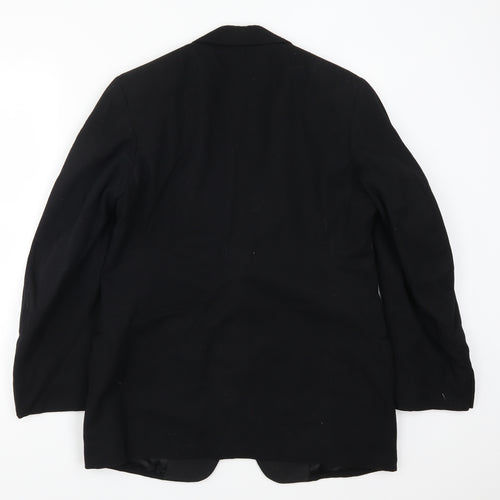 Burton Mens Black   Jacket Suit Jacket Size 36
