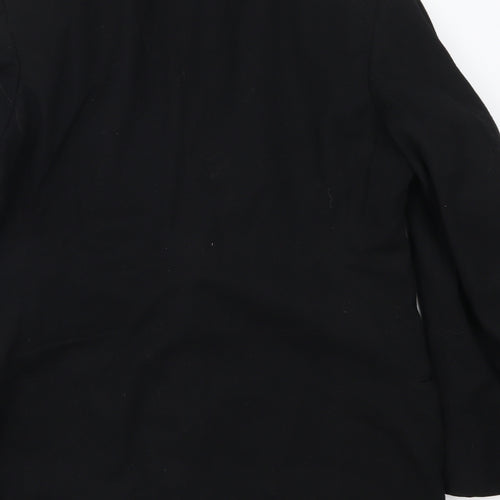 Burton Mens Black   Jacket Suit Jacket Size 36