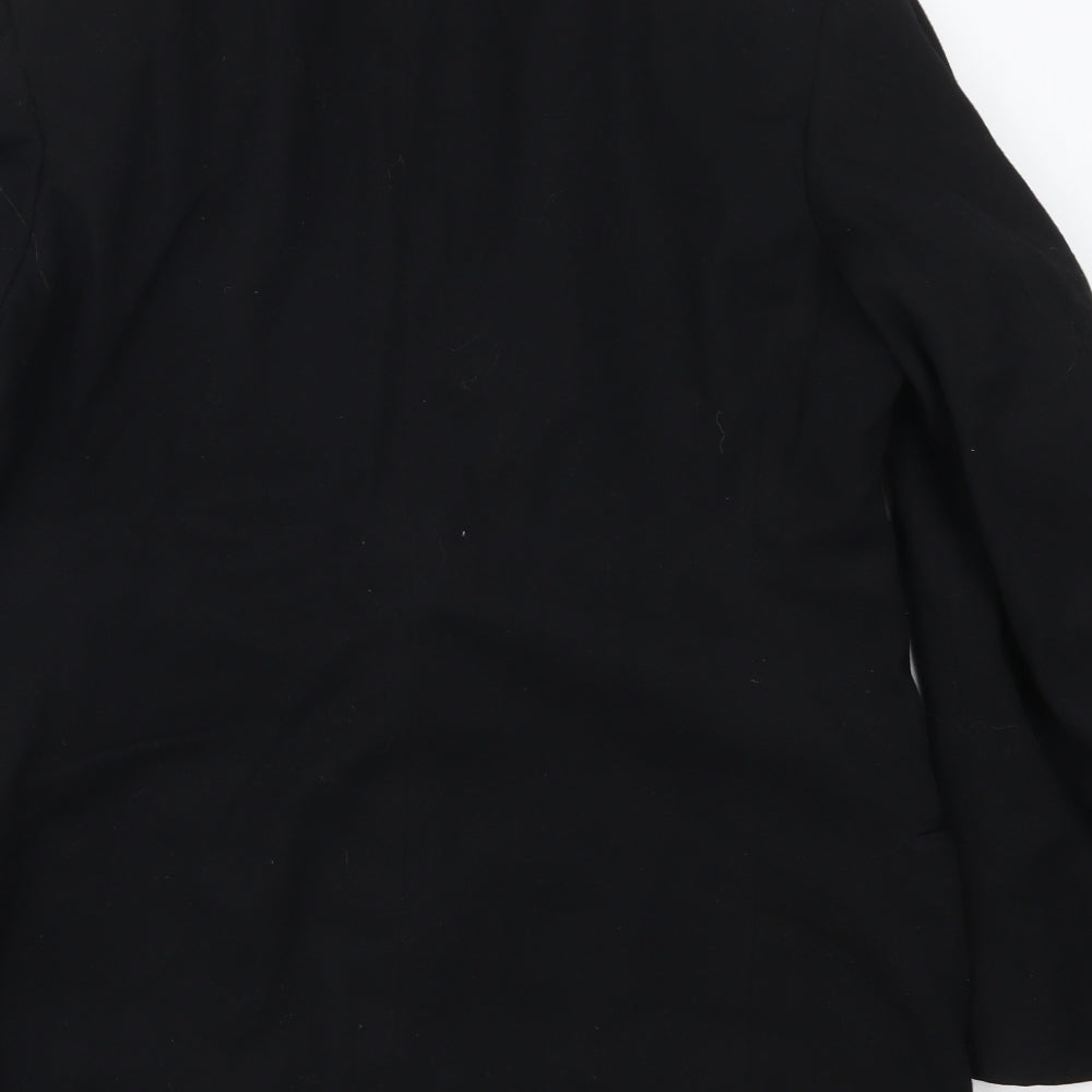 Burton Mens Black   Jacket Suit Jacket Size 36