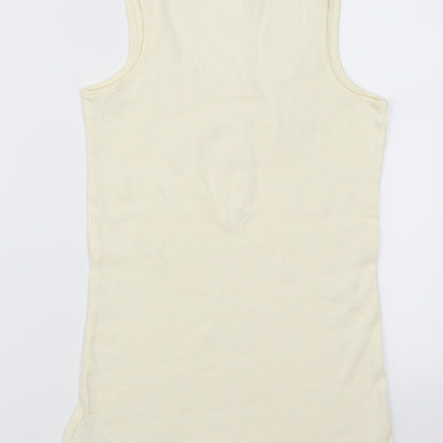F&F Womens Beige   Basic Tank Size 14