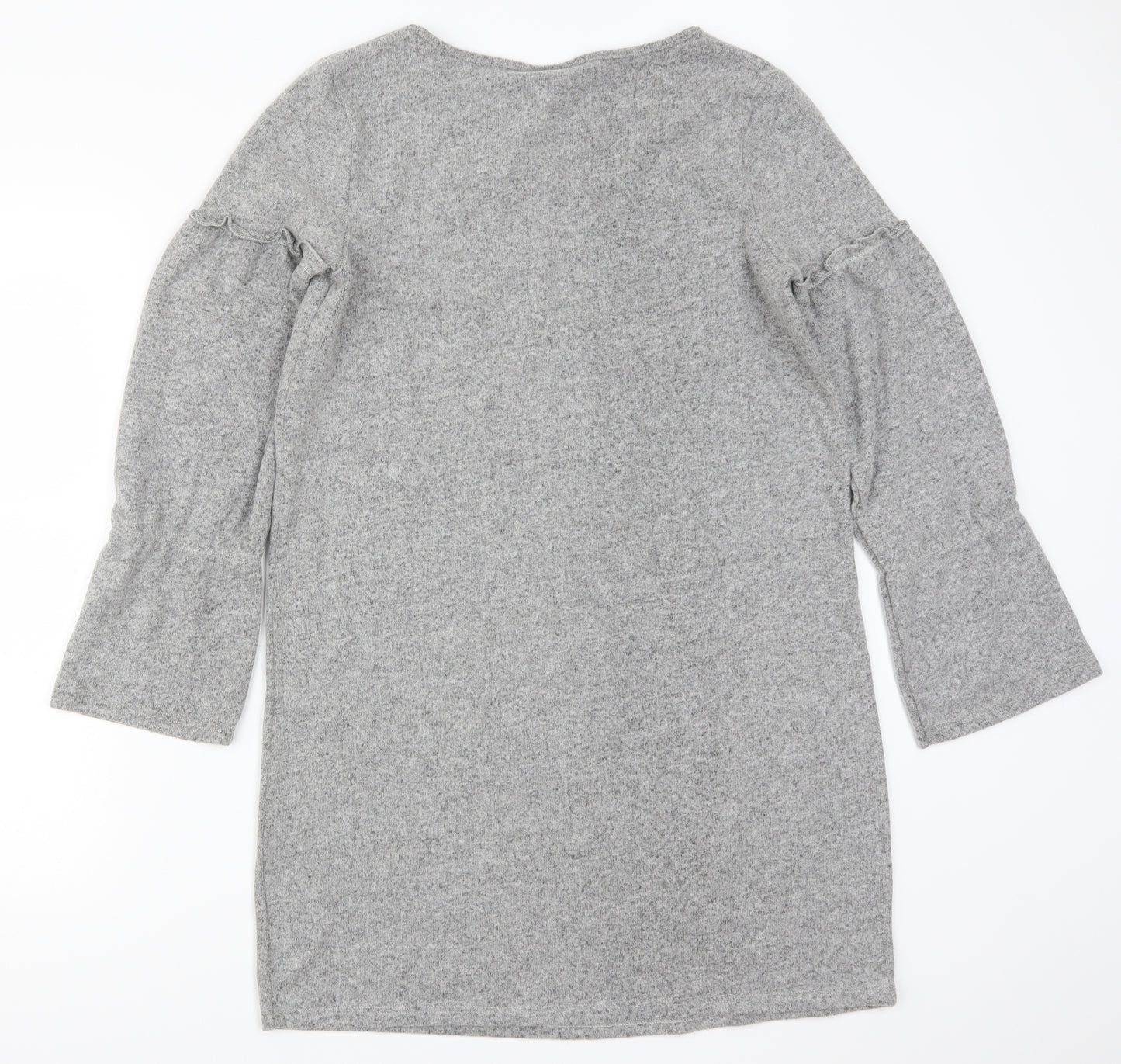 NEXT Womens Grey   T-Shirt Dress  Size 12